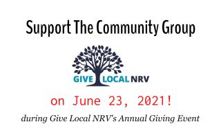 Support The Community Group on June 23, 2021 during Give Local NRV's annual giving event!